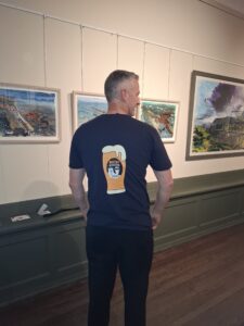Whitby Beer Festival 2025 T-Shirt Back